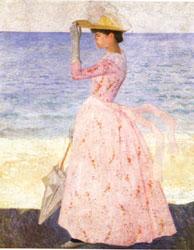 Woman with Parasol, Aristide Maillol